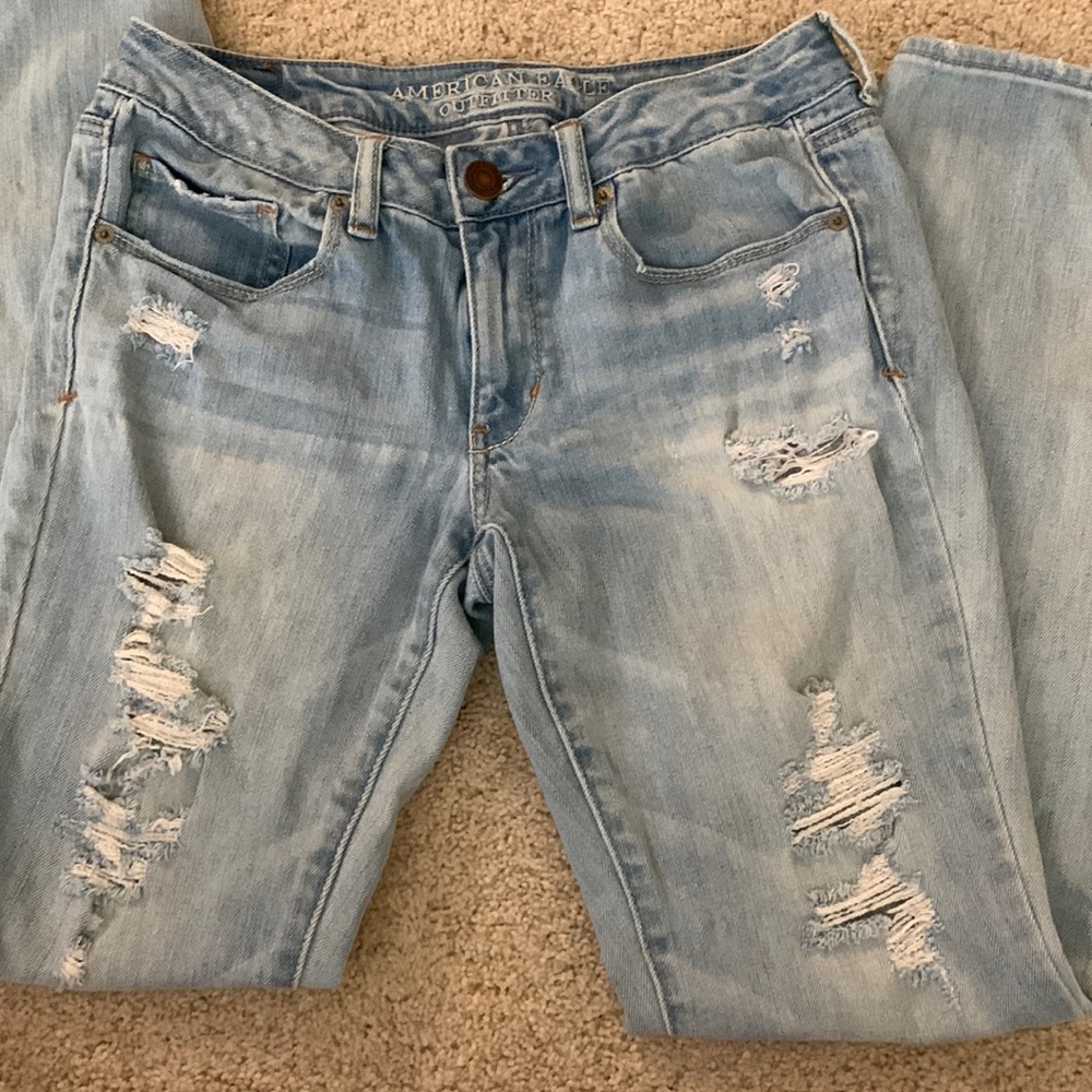 American Eagle outfitter Jeans 👖💙🧢